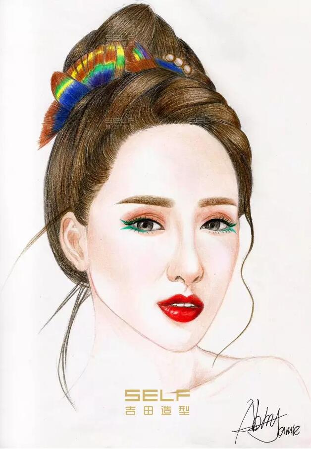 前方高能 4月纸妆大赛预告！吉田化妆美甲