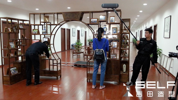 温州吉田化妆造型为警队微电影《满意》演员化妆造型